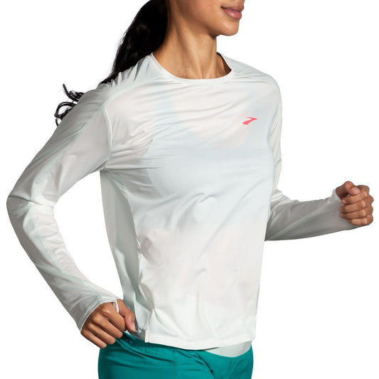 Brooks-Women's Brooks Sprint Free Long Sleeve 2.0-Pacers Running