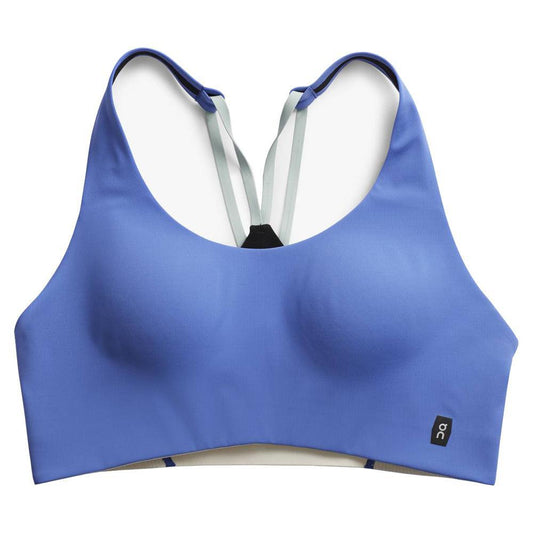 On-Women's On Active Bra-Cobalt/Black-Pacers Running