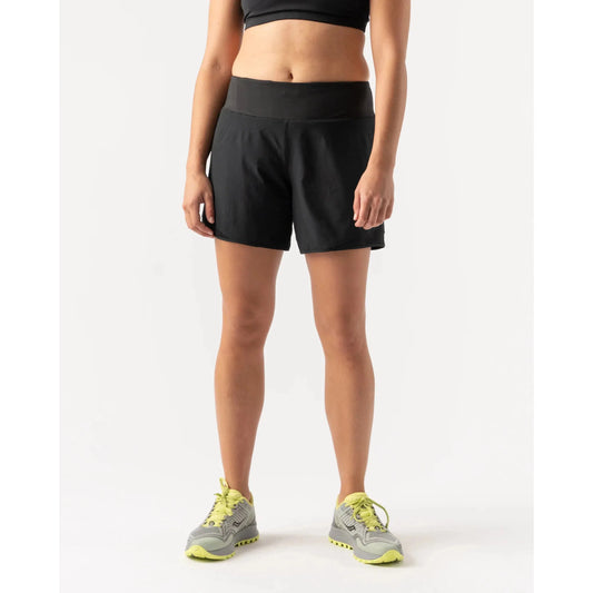 Rabbit-Women's Rabbit Run Aways Relax 6"-Black-Pacers Running